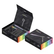GAMMA PIÚ Korner XL Rainbow kúpos hajsütővas